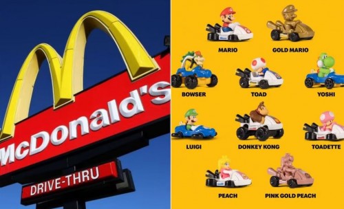 McDonald's lanza promoción de Mario Kart en su Cajita Feliz