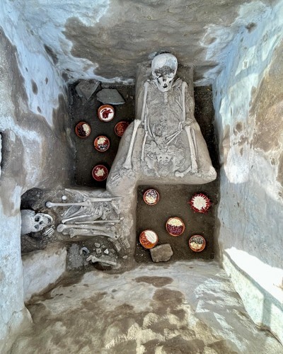 Conmemoración del Día de Muertos en Cholula: Apertura del Altar de los Cráneos Esculpidos