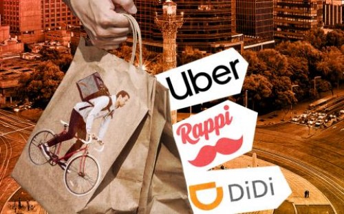 Plataformas digitales como DiDi, Uber y Rappi buscan garantizar seguridad social a repartidores