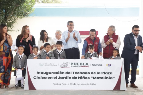 Puebla mejora infraestructura educativa para un futuro más igualitario