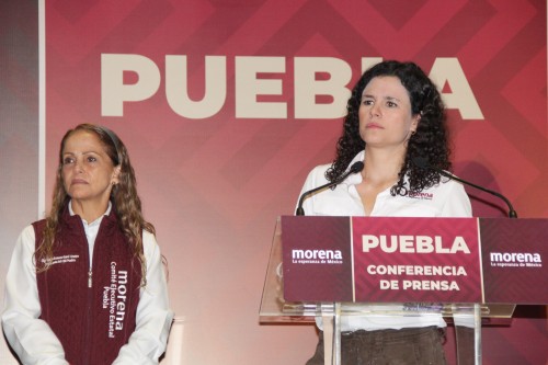 Luisa María Alcalde anuncia más de 2,900 asambleas de Morena en Puebla rumbo a 2027
