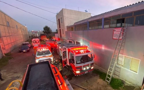 Emergencia en la colonia Jorge Murad