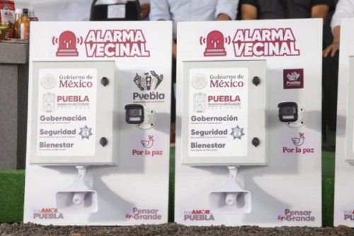 Programa de Alarmas Vecinales podría llegar a todos los municipios de Puebla