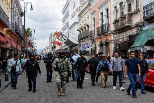 Gobierno de Puebla denunciará a líder de la 11 de Marzo tras enfrentamiento en el Centro Histórico