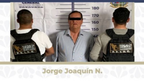 Orden de aprehensión cumplida en Puebla