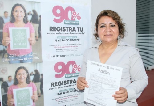 Campaña de registro de marcas en Puebla