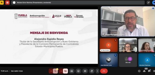Puebla impulsa capacitación de contralores municipales para reforzar la transparencia