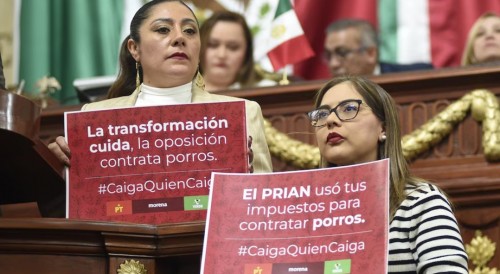 Morena señala presunta construcción mediática en torno a la marcha