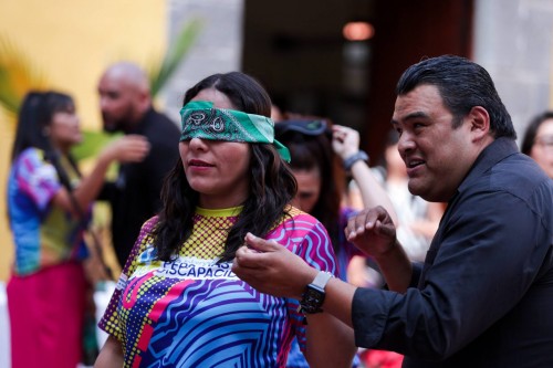 San Andrés Cholula realiza actividad sensorial en el Día Internacional de las Personas con Discapacidad