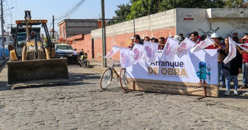 Inician trabajos coordinados para renovar el alcantarillado sanitario en el Barrio de La Magdalena