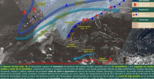 Lluvias, cambios bruscos y razones para no salir sin revisar el pronóstico