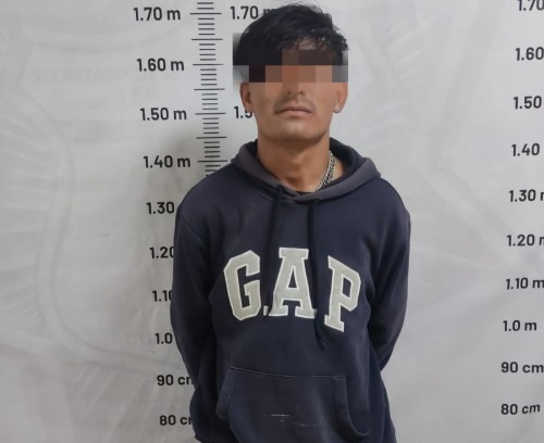 SSCyPC de Cuautlancingo detiene a dos masculinos por delitos contra la salud 