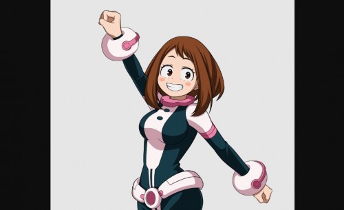 Recrean a Uraraka Ochaco de My Hero Academia en la vida real con IA