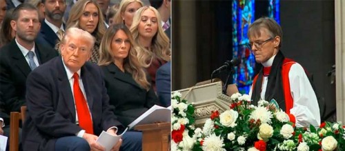 Obispa Mariann Budde pide clemencia a Trump por minorías en emotivo sermón inaugural