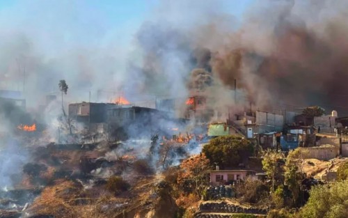 Tijuana declara estado de alarma por la condición Santa Ana: incendios, evacuaciones y afectaciones