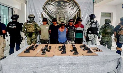 Vinculan a proceso a 5 hombres por agredir a policías en Acapulco