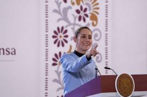 Sheinbaum descarta crisis y anuncia obras ferroviarias en el país
