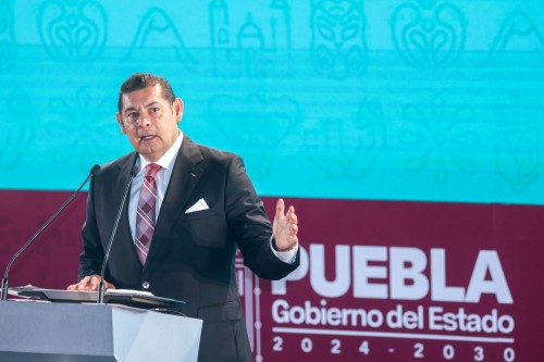 Alejandro Armenta destaca avances en seguridad y justicia en Puebla