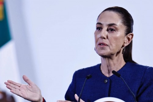 Claudia Sheinbaum sobre los aranceles de Donald Trump: "No es nuestra responsabilidad"