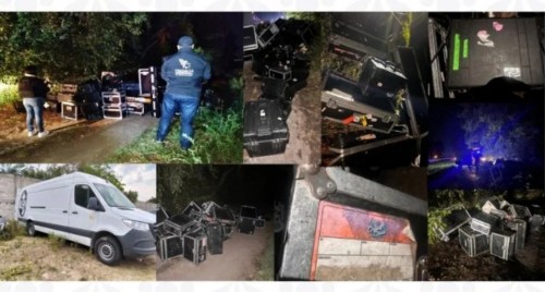 Autoridades recuperan equipo robado a Los Ángeles Azules en Puebla