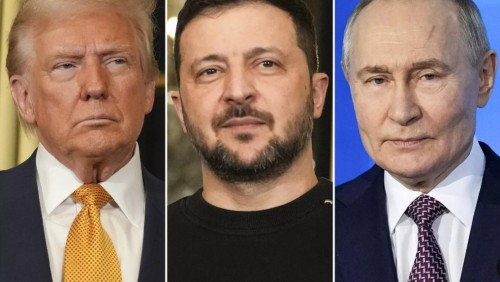 Trump iniciará conversaciones con Putin y Zelenski para buscar alto al fuego en Ucrania