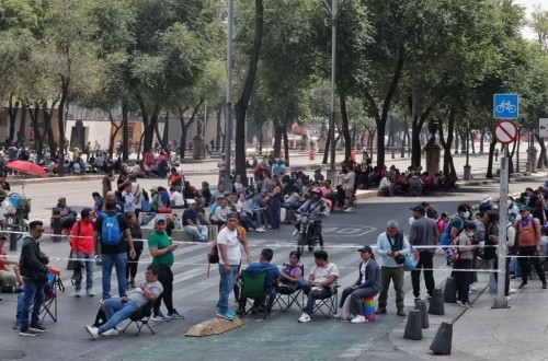 CNTE bloquea Reforma y exige atención inmediata de Claudia Sheinbaum