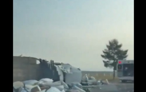 Accidente grave en la carretera Amozoc-Perote hoy 23 de mayo de 2025