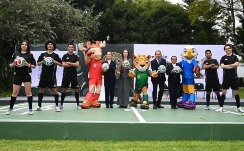 Sheinbaum presenta la Copa Mundial FIFA 2026 desde Los Pinos