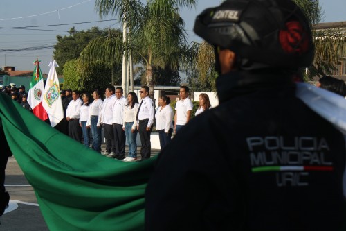 Con desfile cívico, Coronango conmemora el 115 Aniversario de la Revolución Mexicana