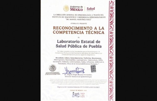 Puebla rompe expectativas con reconocimiento nacional en salud