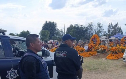 Despliega Coronango operativo especial por Día de Muertos en panteones municipales: Saldo blanco