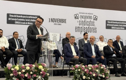 Un acuerdo histórico por el futuro del trabajo en Edomex