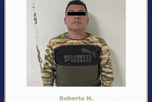 Detención en la colonia Santa Anita