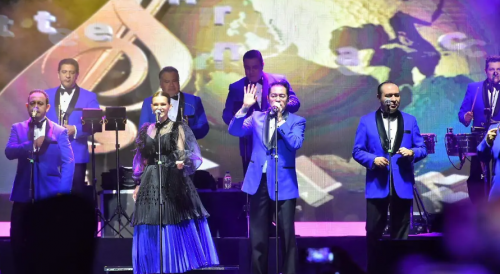 Kika Édgar y La Sonora Santanera llenan de música y alegría Tlaxcala 500 años