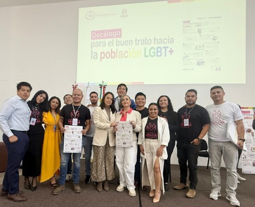 Presentan ante CEDH "Decálogo para el Buen Trato a la comunidad LGBTQQIA+"