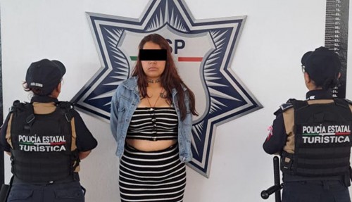 Detienen a presunta asaltante en el RUTA de Puebla