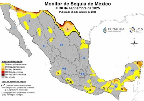 Tlaxcala se mantiene sin afectaciones por sequía, reporta Conagua