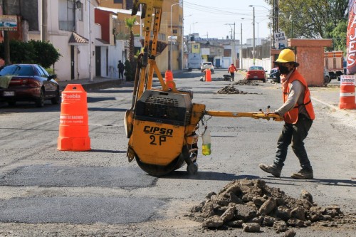 Ayuntamiento de Puebla proyecta inversión de 200 millones de pesos para bacheo en 2026