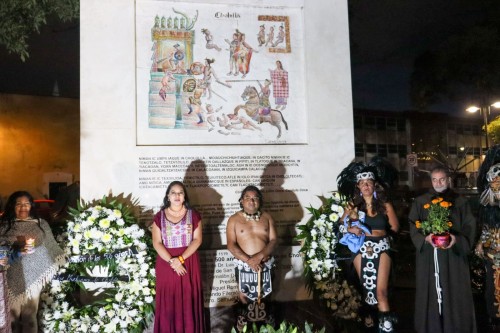 Conmemora Gobierno de Cholula el 506 aniversario luctuoso de la Matanza de Cholula