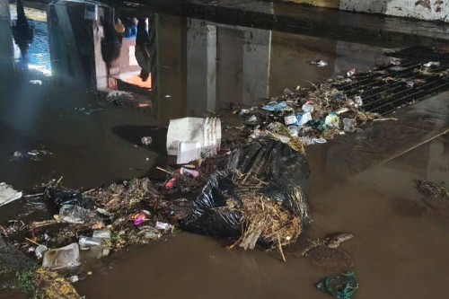 Realiza limpieza y apertura de alcantarillas para evitar encharcamientos: Protección Civil Cholula