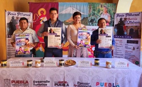 Acatzingo celebra la Feria Patronal El Calvario