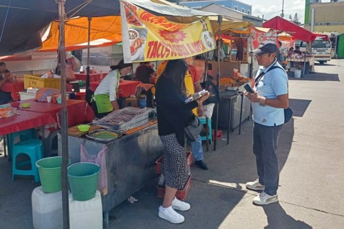 Tlaxcala refuerza la limpieza del mercado con supervisión ambiental