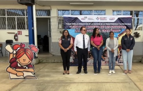 Fomentan el cuidado de datos personales y los valores en estudiantes de San Andrés Cholula