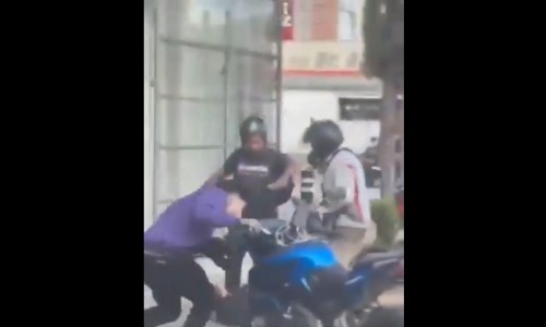 Robo y persecución en Amalucan