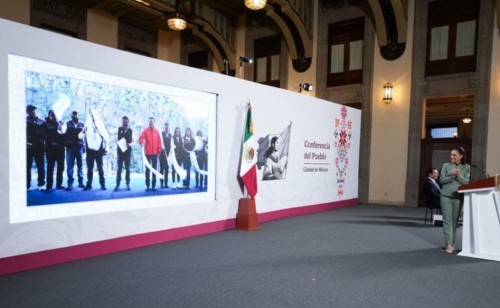 Bandera de inicio de la Presa Tunal II