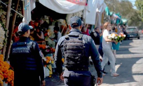 Puebla refuerza la seguridad en Todos Santos 2025