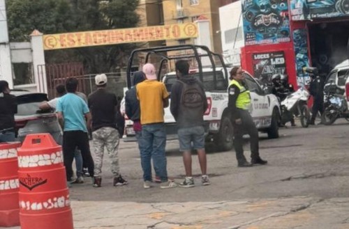 Detención de “El Nava” en la 46 Poniente