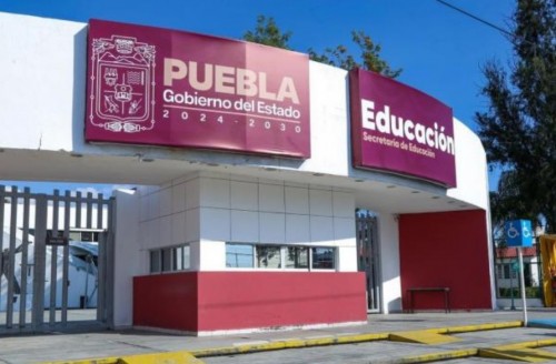 Colapso en secundaria Melchor Ocampo de Atlixco