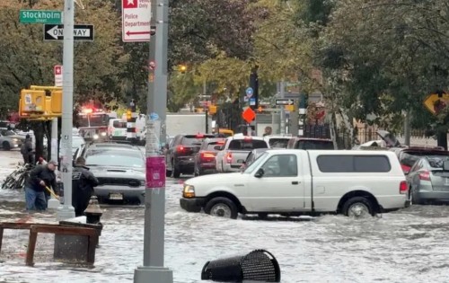 Lluvias récord y tragedia en la Gran Manzana