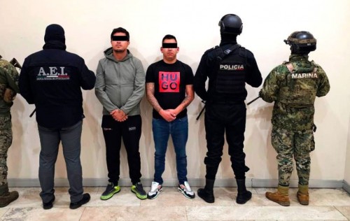 Detención de presunto delincuente